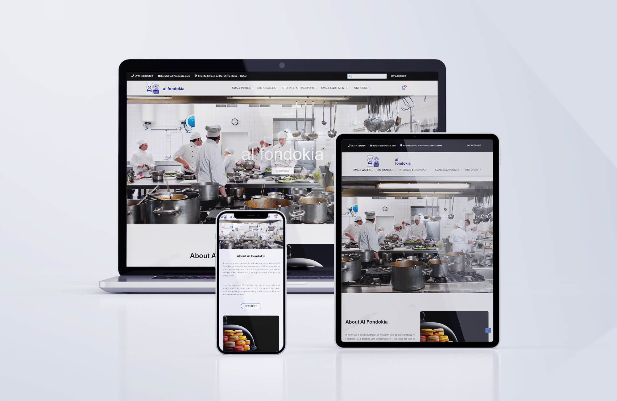 We Design, Ecommerce Website